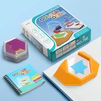 Engaging Kids' Toy Color Code Puzzle Game with 100 Challenges Enhancing Spatial Thinking through Tangram Jigsaw Board 2