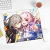 1pc-Honkai Star Rail Floor Mat Small LockEdge Mouse Pad For Gamers Computer Desk Pad Rectangular Anti-slip Rubber 1