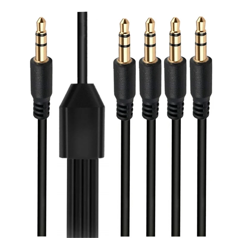 

Universal 3.5mm Splitter Cable for Headphones Speakers 3.5mm TRS Stereos Dropship