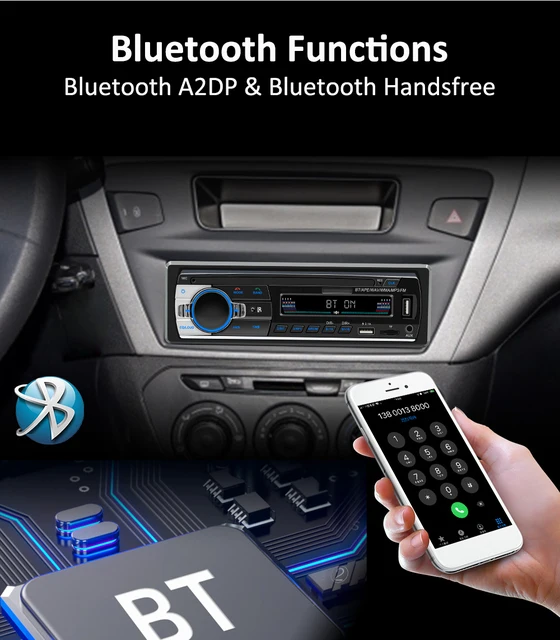 AUTORADIO BLUETOOTH - Poste Radio Voiture Bluetooth 5.0 Main Libre avec APP  C EUR 40,84 - PicClick FR
