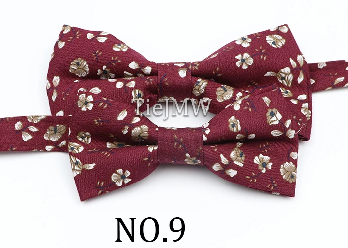 Cotton Floral Parent-Child Bowtie Set Bow Tie Necktie For Men Wedding Party Business Suits Gravata Pink Yellow Butterfly Cravats