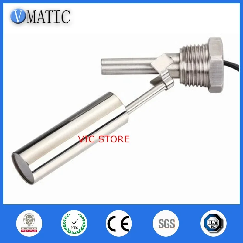 Stainless Steel 90 Degrees Side Mounted Fitting Sensors Inductive Float Boiler Water Level Sensor VCL10