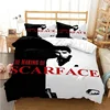 3D Print Tony Montana Scarfaces Bedding Set Twin Queen Size Duvet Cover Set Pillowcase Bed Home Textileextile Boys Girls Adult 1