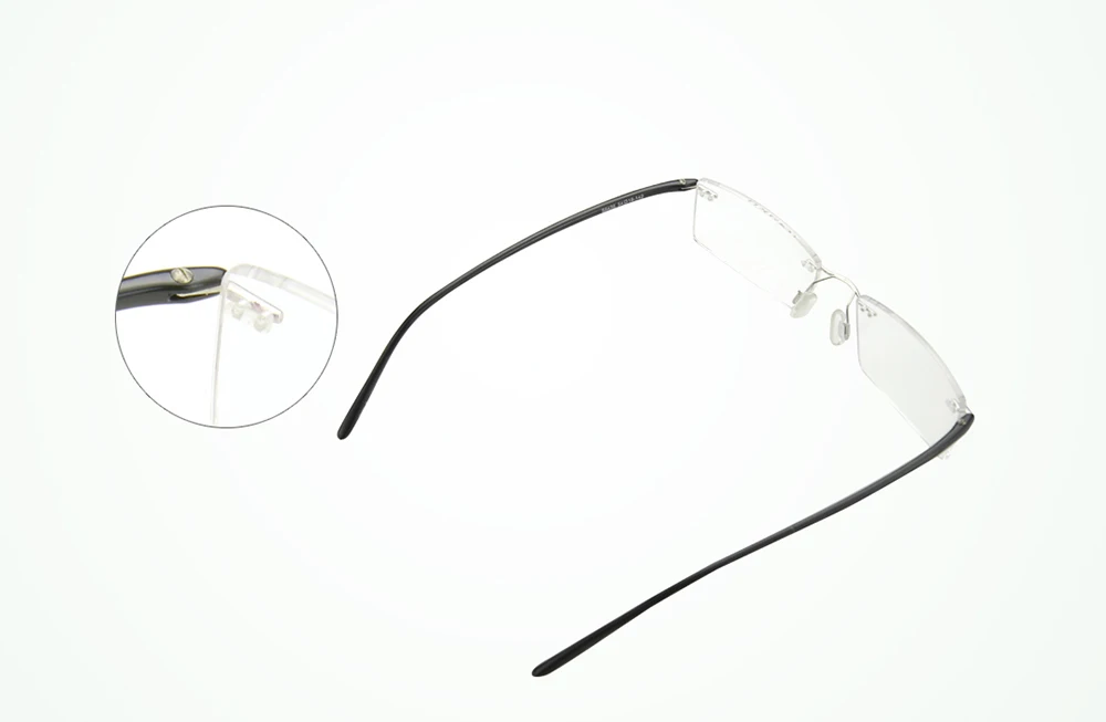 Free Shipping 1.4/1.5x7x0.8mm Aist Rimlesses Glasses Double Rubber Plug Eyeglasses Lock Plastic Pins Double Bushing Accessoies