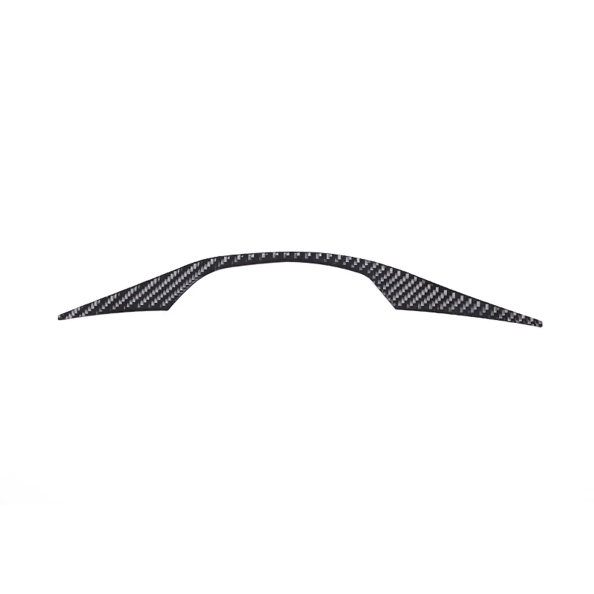 Per Corvette C7 2014-2019 Soft Carbon Fiber Car Dashboard Panel Strips Instrunment Cover Trim Sticker