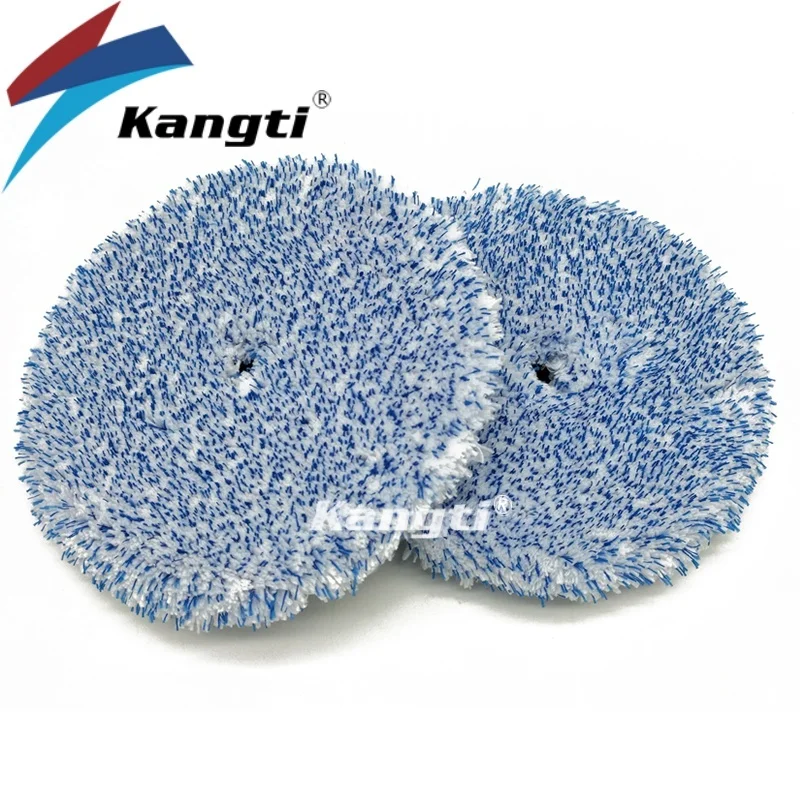 Kangti 3"/5"/6" Wax Microfiber ing Pad Microfiber Polishing Pad Ultra soft cutting pad