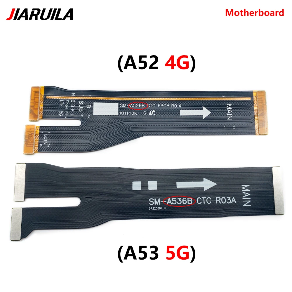 NEW Tested Replacement Main Board Motherboard Connector Flex Cable For Samsung A21 A72 A22 A33 A42 A52 A32 4G A53 5G A73