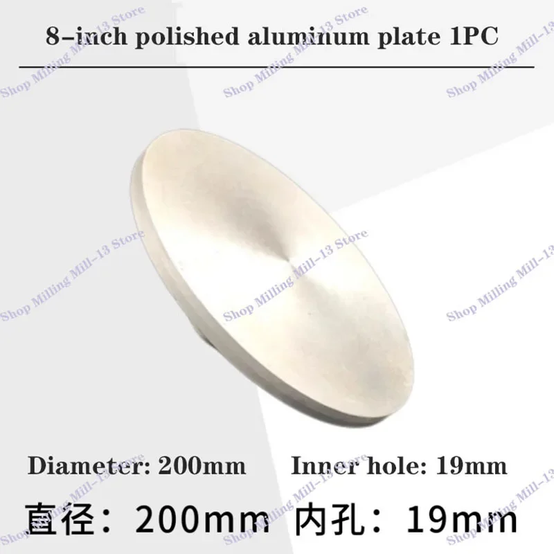 NEW 4"/6"/8"/9" Polishing Grinding Aluminum Plate Disc for Flat Machine Accessories