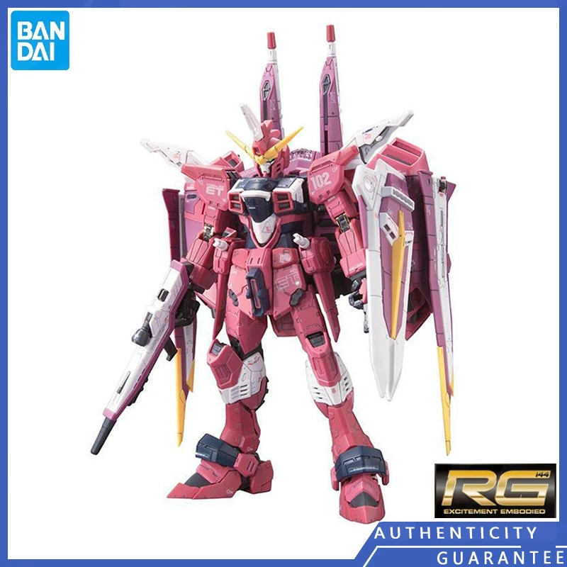 

[In Stock] Bandai Rg 09 1/144 Justice Gundam Seed Zgmf-X09A Justice Assembled Action Model Toys Handmade Ornaments Gift Men