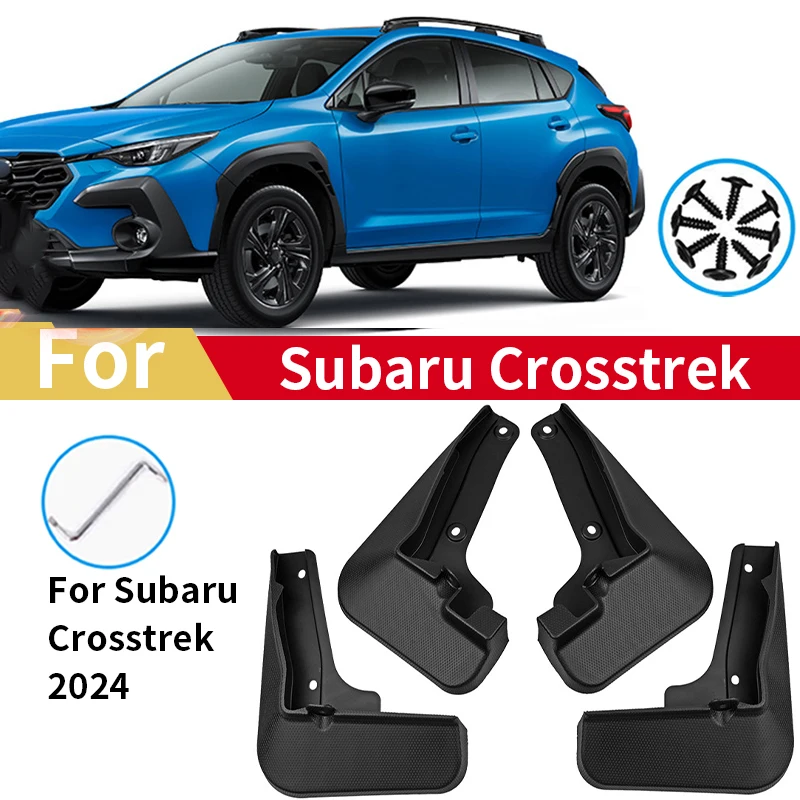 Per Subaru Crosstrek 2024 Paraspruzzi Paraspruzzi Paraspruzzi Parafango Anteriore Posteriore Parafanghi Protezione Automatica Accessori Auto