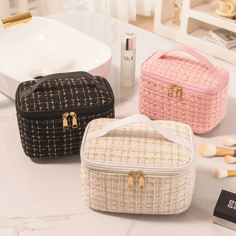 

Cosmetic Brand Designer Women Bags Ladies Cheap Women's Handbags High Quality Luxury Makeup Messenger Storage Toiletry Wash Bag
