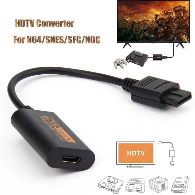 Adaptateur de câble HDMI pour Nintendo 64, convertisseur N64 vers