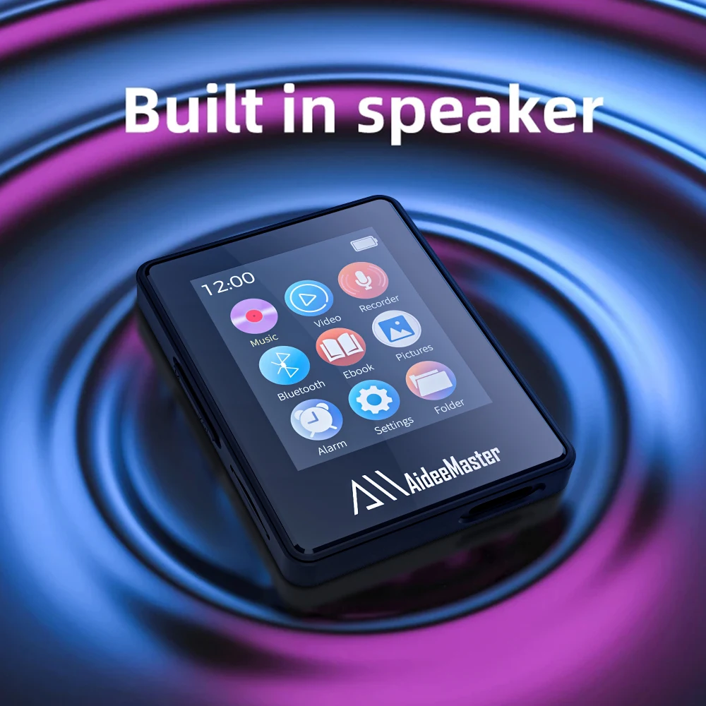 MP3 Mini Music Player Bluetooth 5.0 Student Sports Walkman Ebook MP3 Player Brand Customised Model