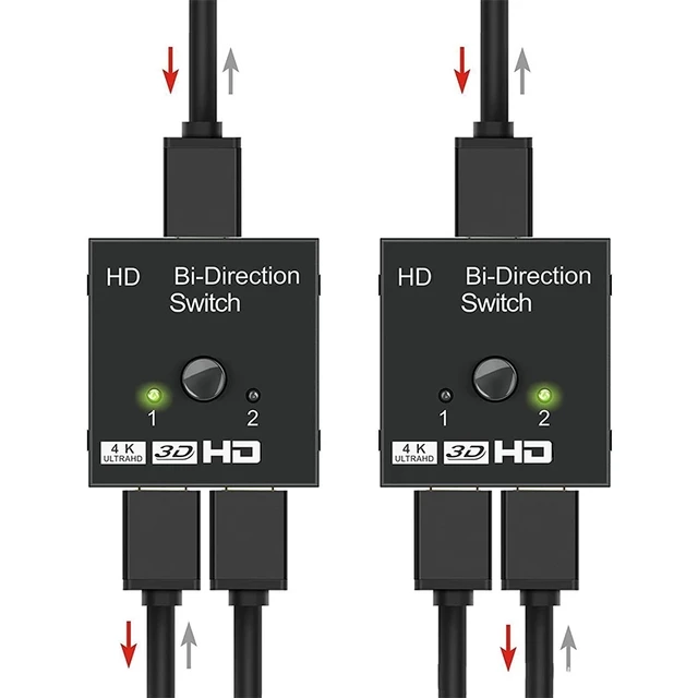 Splitter Hdmi 1x2 1 Entrada 2 Salidas Full Hd 1080p 3d V1.4