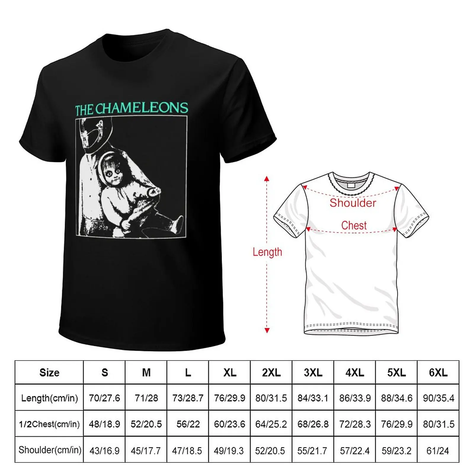 The Chameleons UK T Shirt T-Shirt summer top heavyweight t shirts