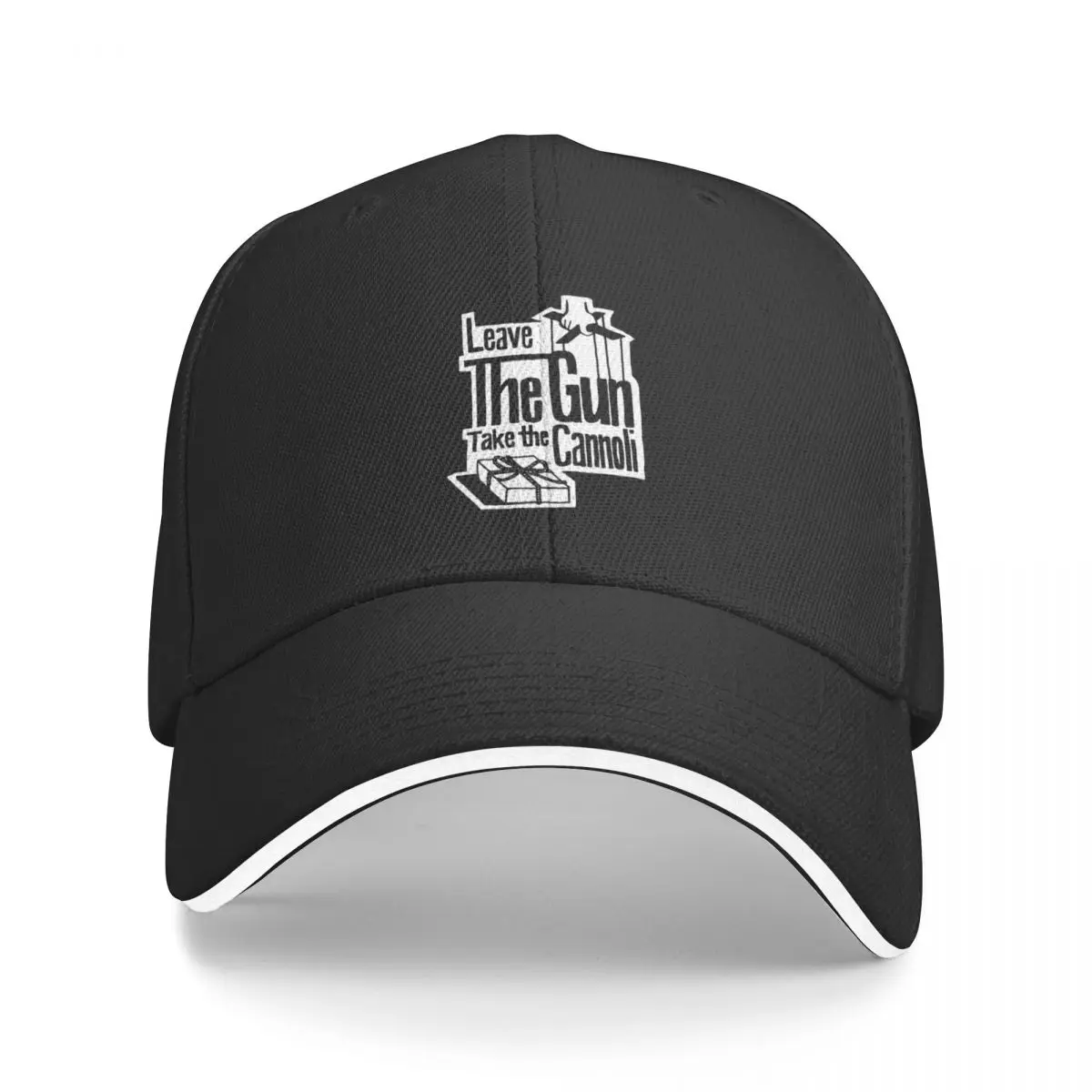 

New The Godfather quote Leave the Gun Take the Cannoli Pen drawing Sticker Baseball Cap custom hats Hat For Girls Men's