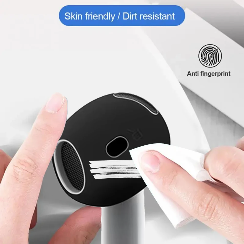 3 Pair Silicone Eartips For Apple AirPods 4 Replacement Ultra Thin Rubber Earbuds Ear Tips For Airpod 4 Anti-Slip Earphone Cover