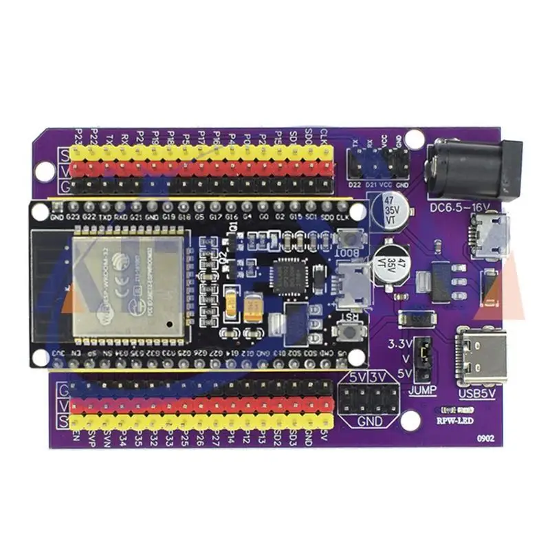 รูปสินค้า บอร์ดพัฒนา ESP32 สำหรับโปรเจกต์ IoT ทันสมัย