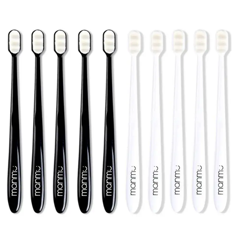 

Manual Toothbrush Million Toothbrush Ultra-fine Soft Bristles Travel Portable Tooth Brush Oral Hygiene for Sensitive Gingiva