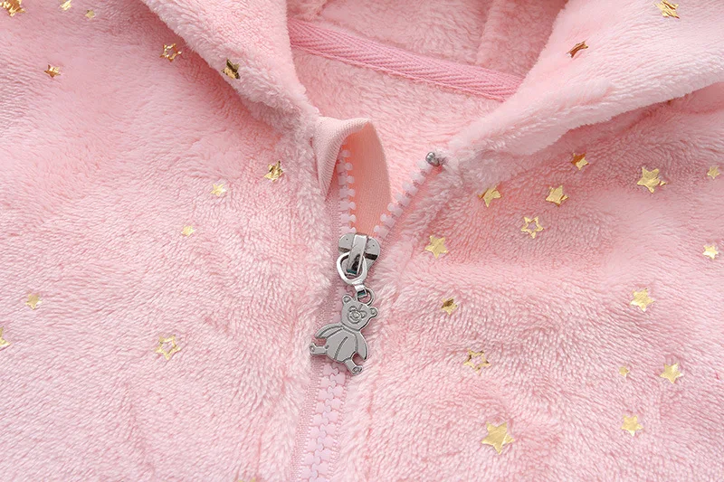 Cute Cartoon Baby Rompers Soft Warm Pajamas Infant Animal Costume Zipper Jumpsuit Outfit Clothes for Boy Girl Newborn 0-12Months