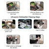 110V/220V Automatic Household Portable Sink Dishwasher Small Free-standing Installation-free Kitchen Ultrasonic Wash Dishwasher 6