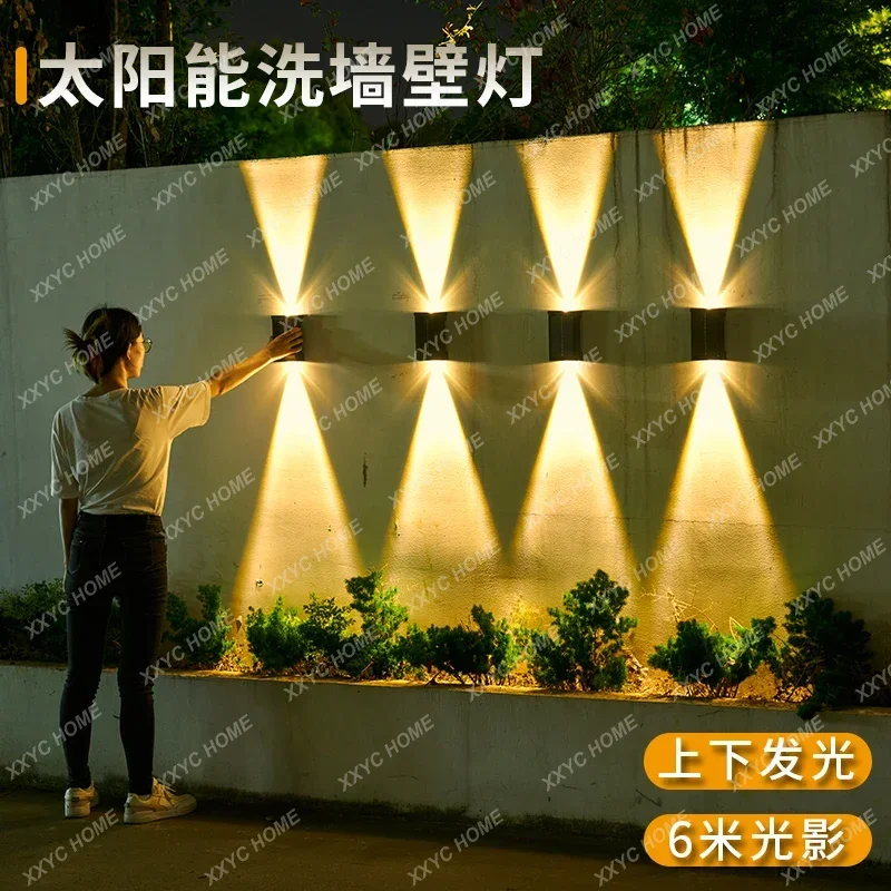 outdoor light waterproof wall washing outdoor spotlight courtyard garden villa balcony wall decoration atmosphere light