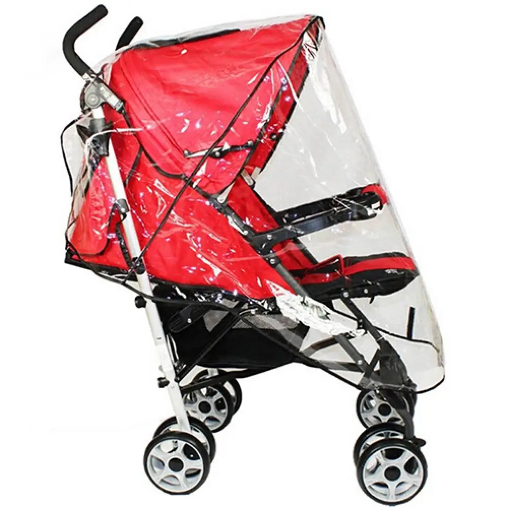 Universal Waterproof Wind Dust Shield Baby Stroller Pushchair Pram Rain Cover