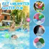 12/24 Pcs Reusable Water Balloons Refillable Water Balloon Quick Fill Self Sealing Water Bomb Splash Balls Swimming Pool Toys 5
