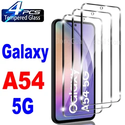 Premium 6.4 Tempered Glass Screen Protector Film - 1 piece (For Galaxy A54 5G)