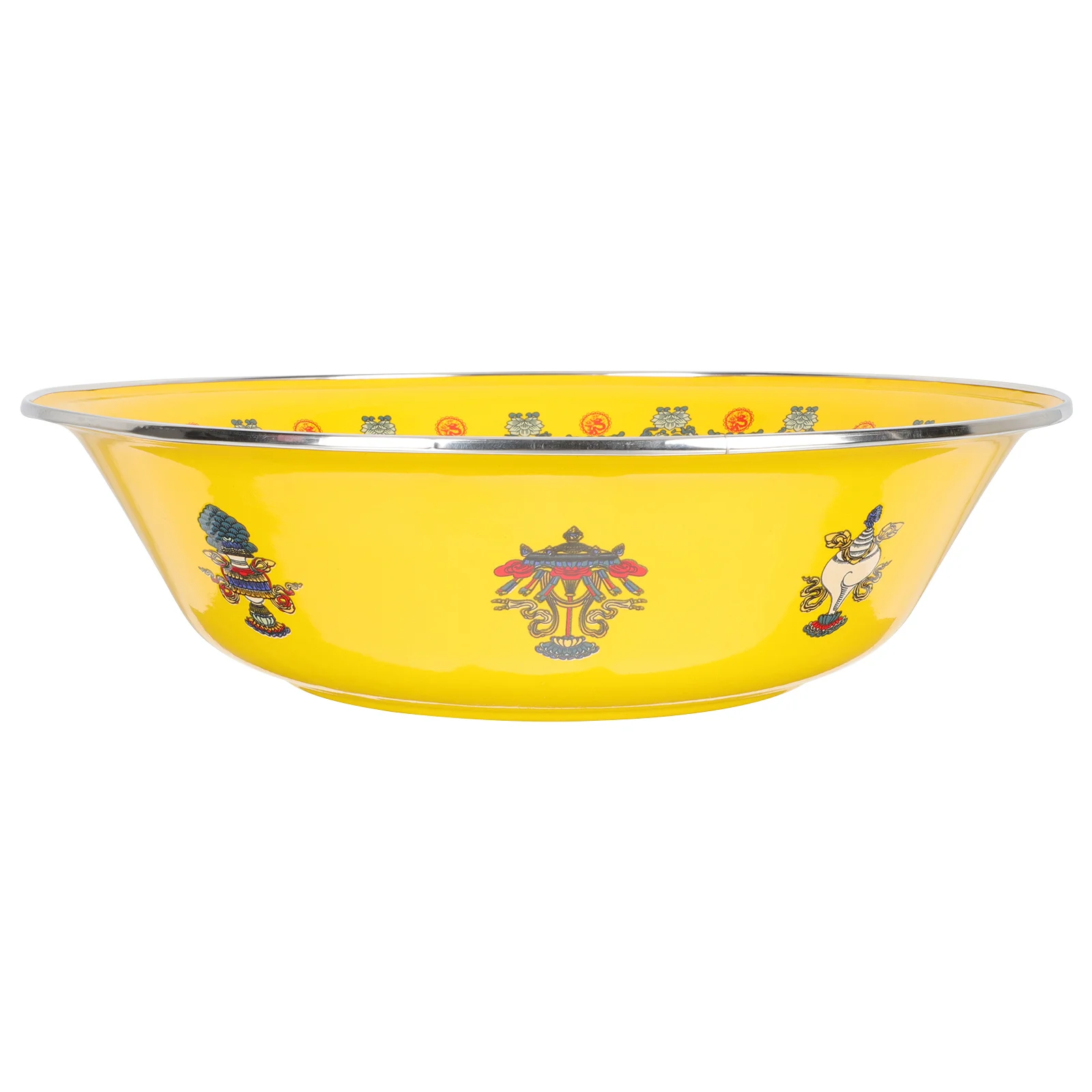 

Bowl Enamel Basin Mixing Bowls Vintage Enamelware Vintage Candy Eggs Wash Storage Plates Retro Pitcher Salad Enameled Dishes And