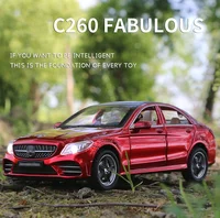 1:32 Metal Car C260 L Diecasts & Toy Vehicles Car Boys Toys Gifts For Children  Alloy Car Collection Model Simulation 1