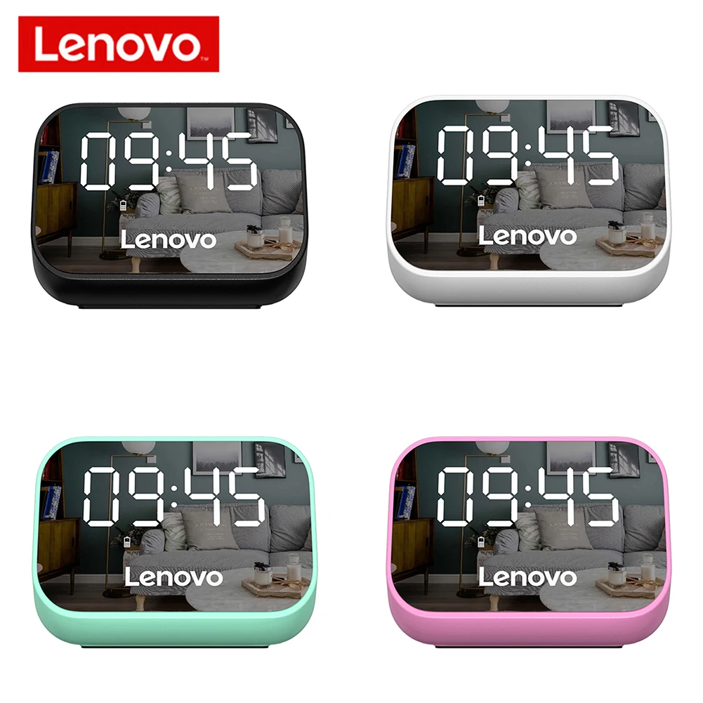 Lenovo Bluetooth Speaker Subwoofer Stereo Player LED Digital Smart
