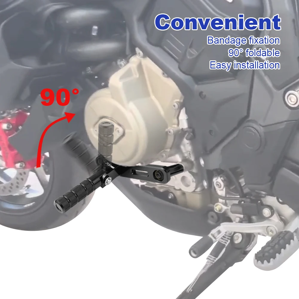 Xitomer Highway Peg Mounts Kit For Ducati Multistrada V4 (2021-2024) - CNC Aluminum Footpegs