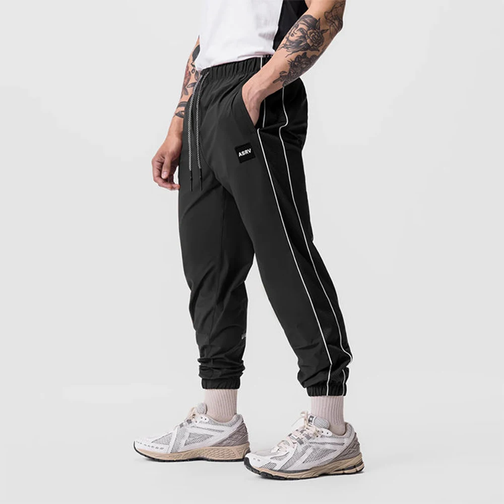 Sports Trousers Invisible Open Crotch Outdoor Sex Men's Loose Quick Drying Frenulum Long Pants Leisure Training Pants