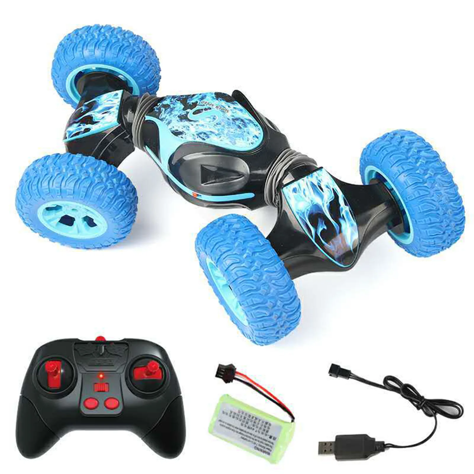 Stunt Remote Control Car Exciting and Fun Off-Road Twisting RC Vehicle Great Toy for Indoor and Outdoor