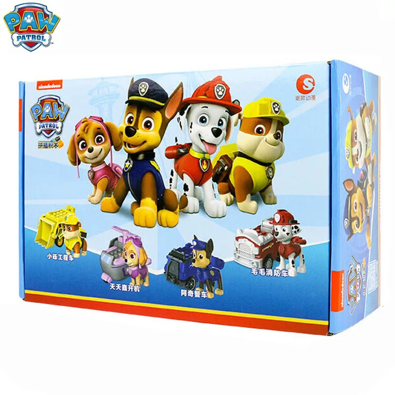 Patrulla Canina Los Juguetes Mas Comprados Unids/set Caja Original