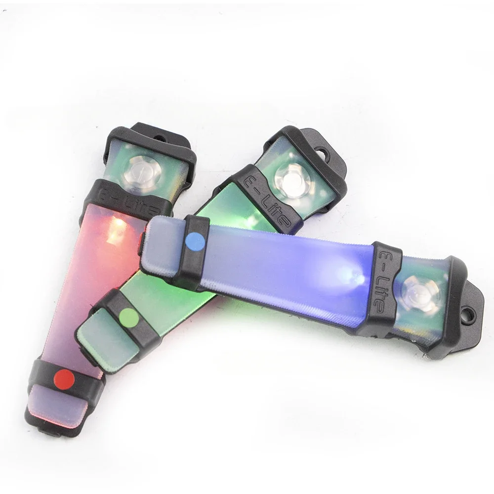 Tactical FMA Helmet Safety Flashing Light Survival Signal Light Waterproof for Hunting Hiking Cycling head flashlight