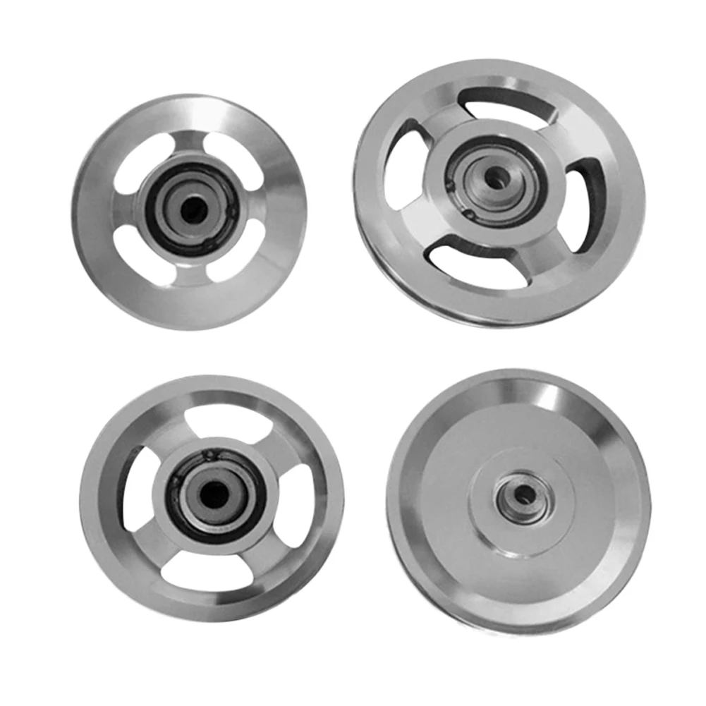 88/114 MM Fitness Pulley Aluminum Alloy Home Gym Accessories Parts Exercise Universal Bearing Gym Strength Training Accessories