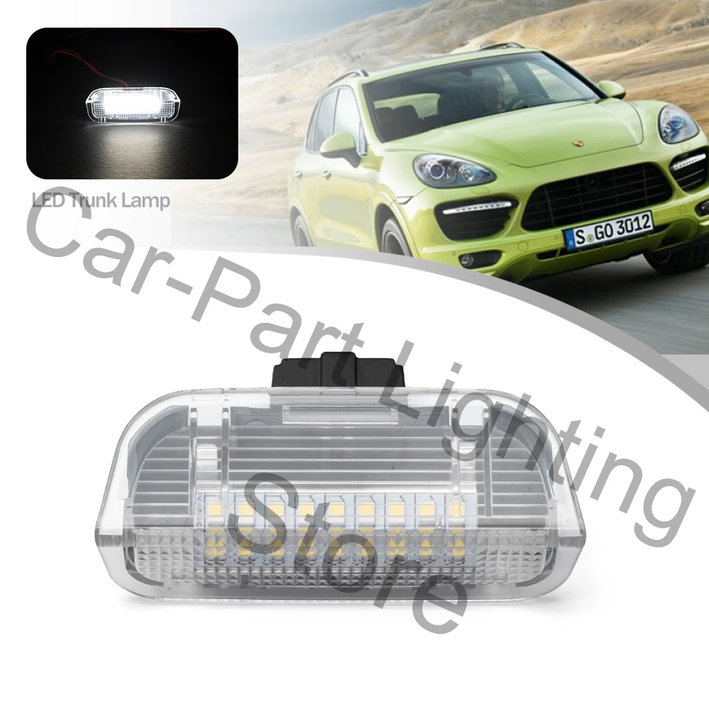 

1X For Porsche 970 Panamera Cayenne 2011-2016 Car Ceiling Lamp LED Luggage Compartment Light Trunk Boot Interior Courtesy Lights