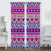 Aztec Curtains Child Room Shades Blackout Curtain for Room 2 Panel Tulle for Bedroom Partition Home Interior Curtains Living 2