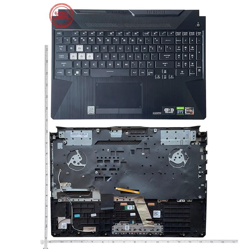 Teclado Retroiluminado dos Eua para Asus Tuf Gaming F15 Fx506 Fa506ii Fx506h F17 Fa706 Fa706u Fx706 Fx706u Fx706u