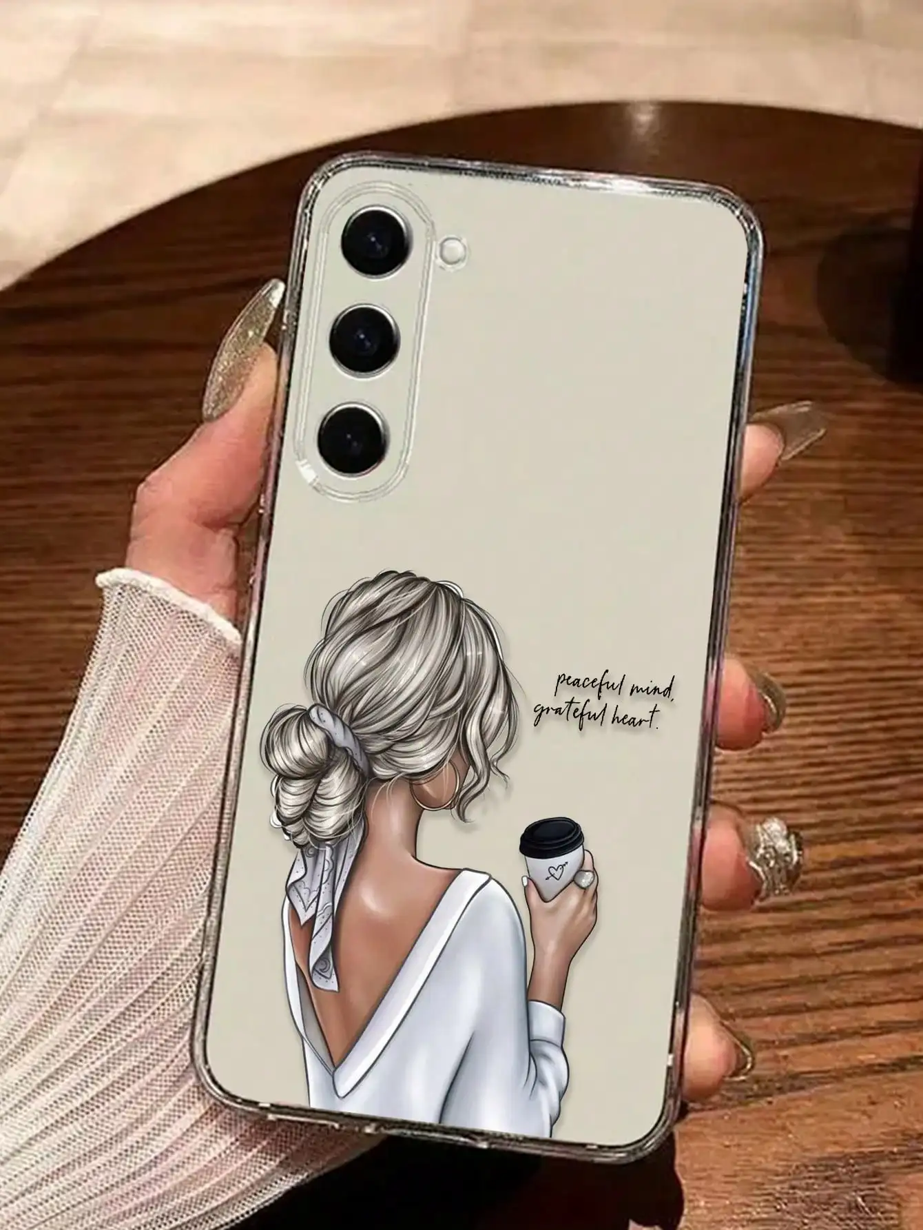 Letter Elements TPU Floral Letter M Personalized Full Body iPhone 17 16 15 14 13 12 11 Pro Max, A55/54/53/52/51
