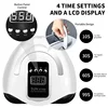 SUN X11 MAX Professional Nail Drying Lamp for Manicure 280W Nails Gel Polish Drying Machine with Auto Sensor UV LED Nail Lamp 5