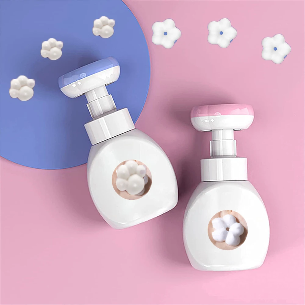 Flower Shaped Foam Dispenser Hand Soap Foam Hand Dispenser Stamp Foaming Soap for Kids soap dispenser foam pump bottle foaming soap dispenser soap dispenser bottle