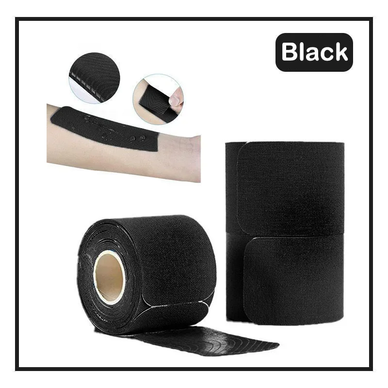 Sports Tape Muscle Patch Kinesiology Tape 5cmX5m Pre Cut Elastic Exercise Waterproof Breathable Intramuscular Tape
