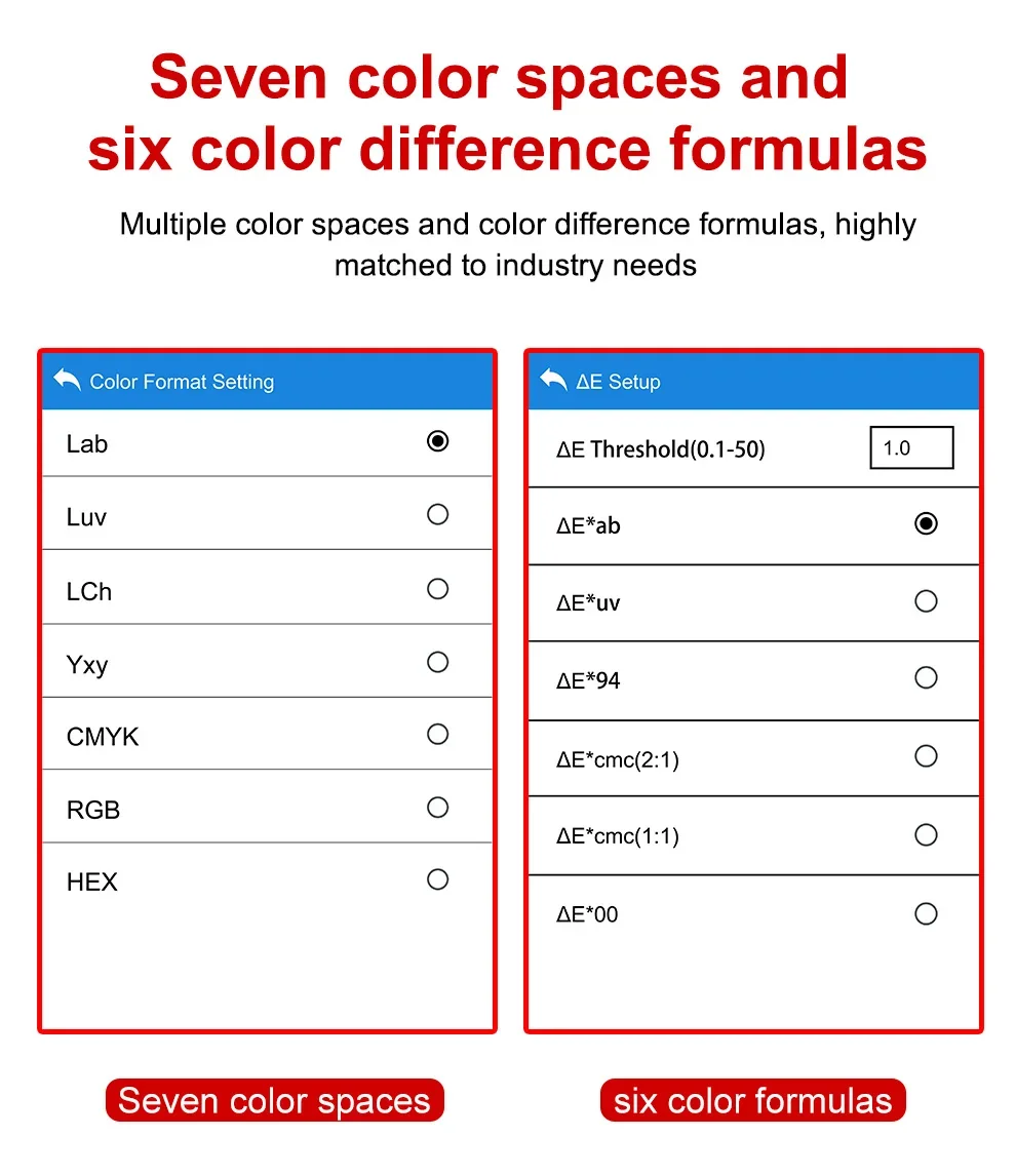 LS173 Colorimeter Fabric Color Meter LS172 Portable Colorimeters Touch Screen AP