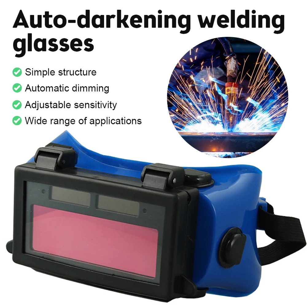 Solar Auto Darkening Welding Mask Welding Helmet Eyes Goggle/Welder Glasses Arc Protection Helmet for Machine/Equipment