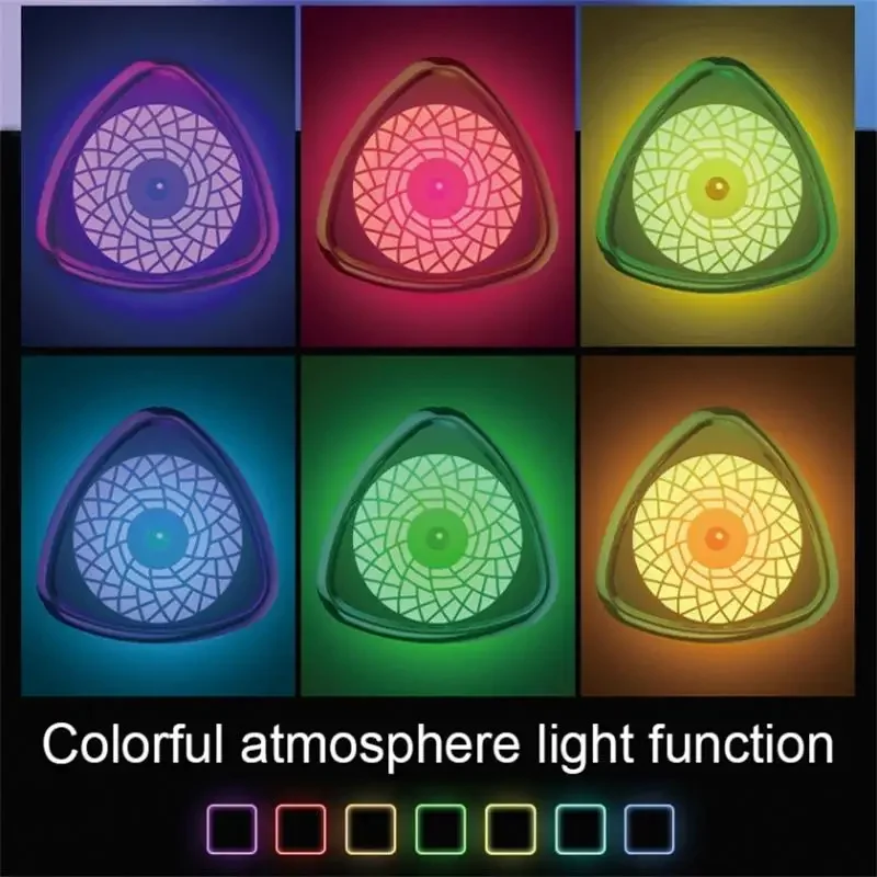 USB Ultrasonic Air Humidifier Large Capacity Desktop Office Air Atomizer New Portable USB Charging Triangle Humidifier 6