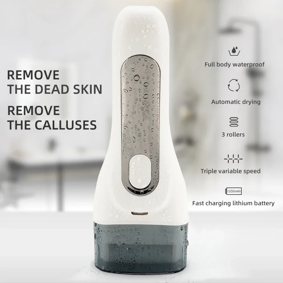 Electric Pedicure Tools Foot Care File Leg Heels Remove Hard Cracked Dead Skin Callus Remover Feet Foot Files Clean Care Machine 3