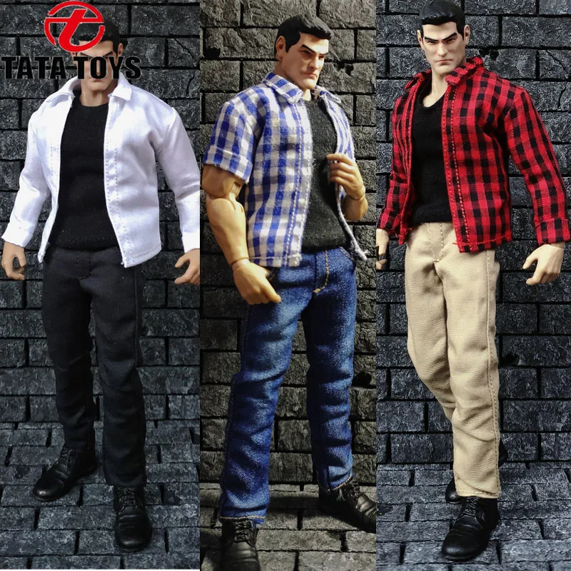 SOUFORCE Action Figure Maschile In Scala 1/12 - Corpo Muscoloso Snodabile Con Testa Scolpita E Mani Extra, Per Collezionisti - 2